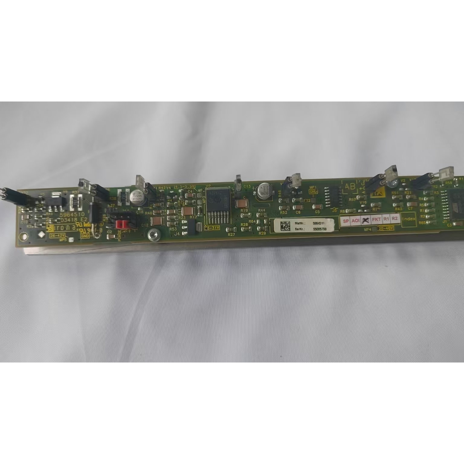Sirona C8+ Long strip AB coupled circuit board model:5964510D3418E2 - Image 3