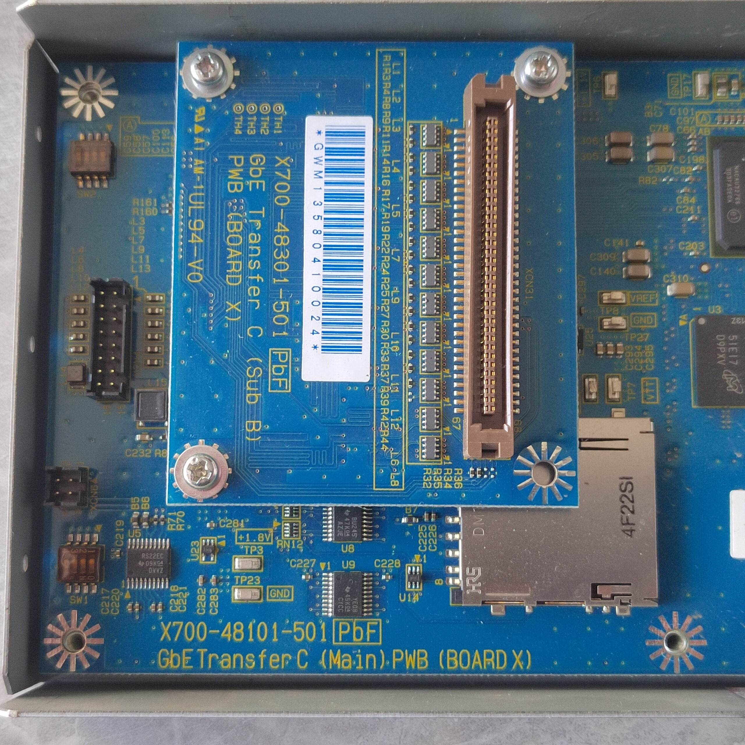 Morita VeraviewepocsX550 3D GbEtransfer c Main pwb X700-48101-501 - Image 2